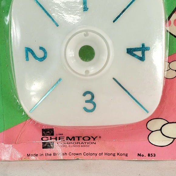 Vtg ChemToy Spinner Top Chance Game Sealed Unopened 60s Dime Store Birthday Gift - Picture 3 of 10